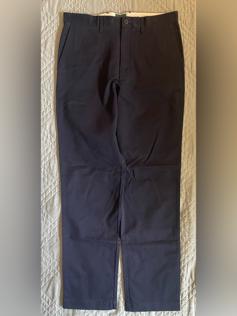 J. CREW Broken-in Straight chino pant in Newport Navy Size 30/32 NWT $98 CD466 - Picture 6 of 10
